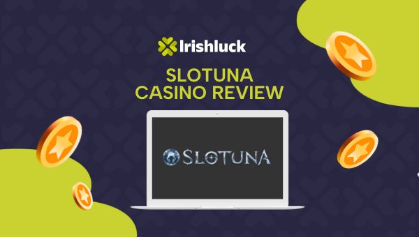 Interfaz del Casino Slotuna mostrando juegos y bonos