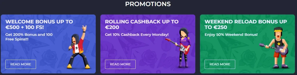 Rolling slots casino promotions