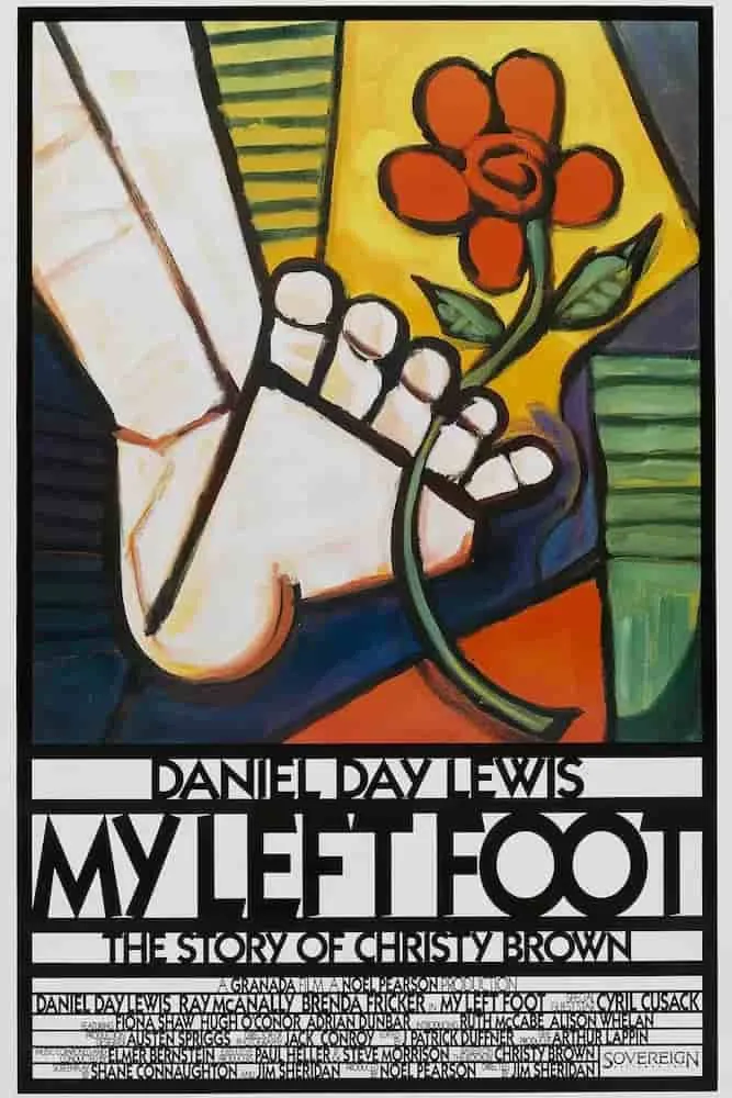My left foot movie poster