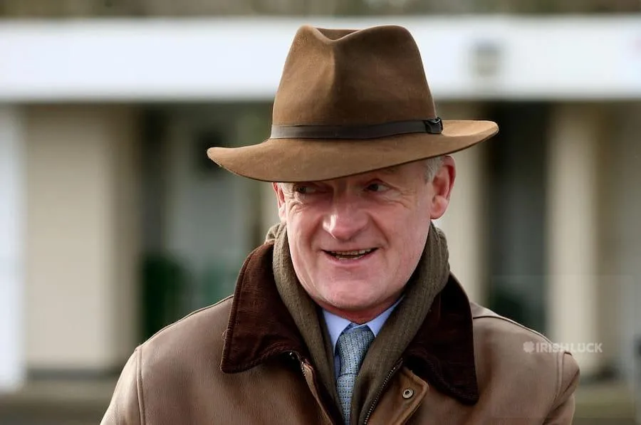 Trainer Willie Mullins arrives for the days racing at the January Jumps Weekend at Leopardstown Racecourse, Dublin, Ireland