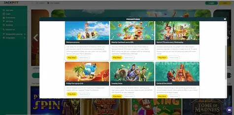 Jackpot Island Casino Bonuses Ireland
