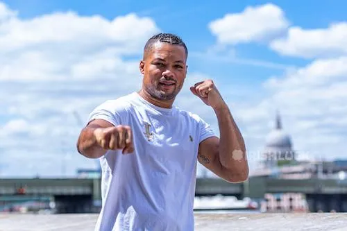 Joe Joyce Media Workout at The Secret Boxing Gym on Tuesday, June 28, 2022 in LONDON