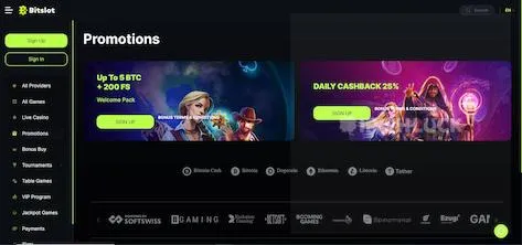 Bitslot casino promotions 2023
