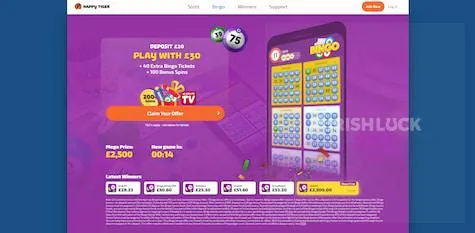 Happy Tinger Bingo Online Ireland