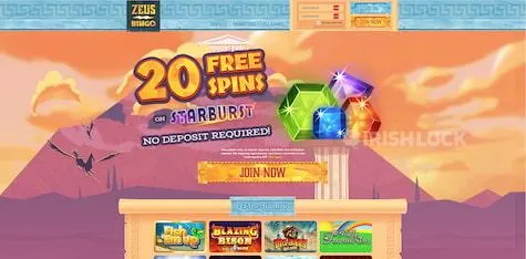 Zeus Bingo Welcome Bonus