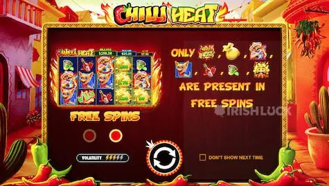 chilli heat pragmatic play features theme