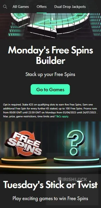 bet365casino promotions mobile view free spins games online casino free spins ireland