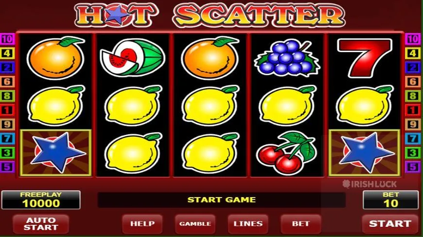 hot scatter amatic industries online slot game scatter symbol jackpot online slot ireland by amatic industries