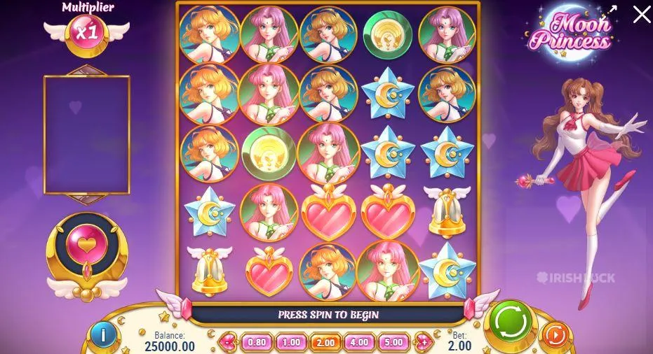 moon princess play'ngo slot symbols jackpots girl power online casino slot games ireland