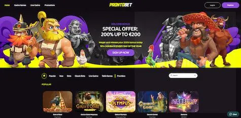 prontobet casino