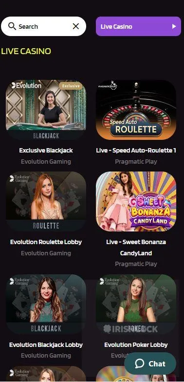 prontobet live casino mobile view evolution gaming pragmatic play blackjack poker sweet bonanza candy land new live dealer casinos ireland