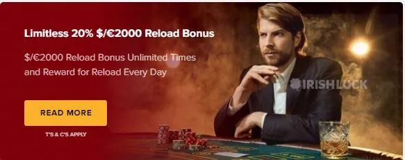 tusk casino reload bonus money back on your deposit online casinos ireland that offer reload bonus