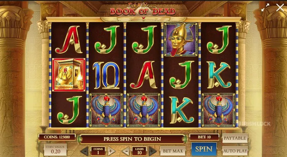 book of dead playngo slot online slots online casinos ireland