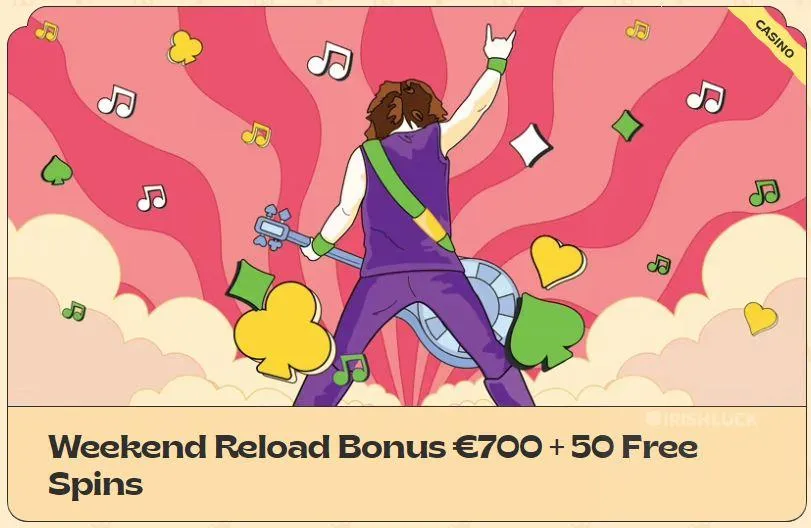 weekend reload bonus online casinos ireland vinyl casino