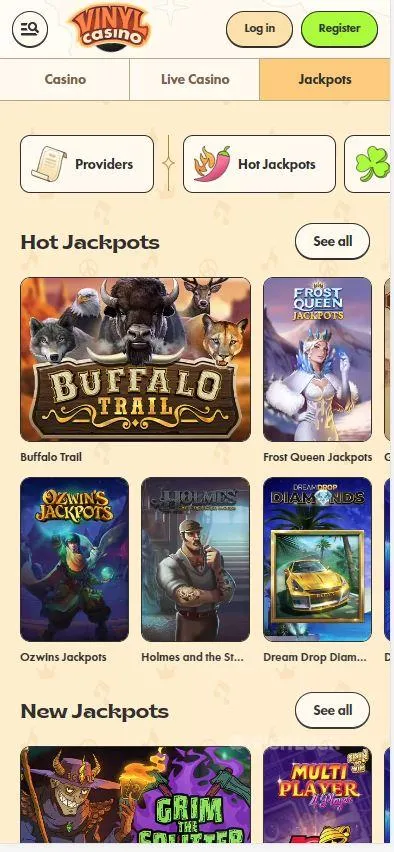 vinyl casino mobile view jackpots real money play mobile casino iphone android