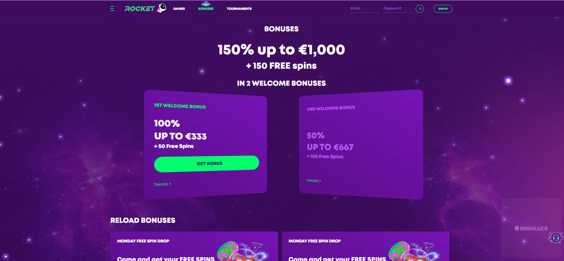 Casino Rocket Promotions