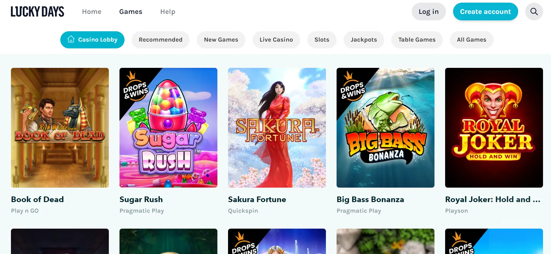 LuckyDays Casino Slots