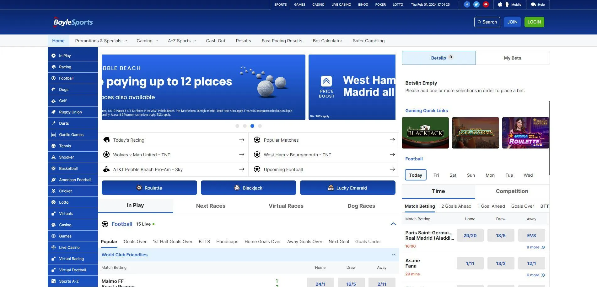 boylesports games online casinos ireland