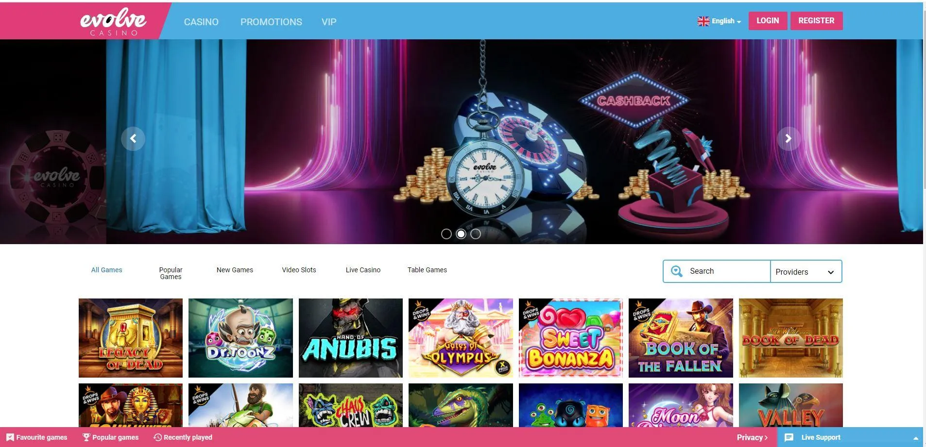 evolve casino homepage online casinos ireland reviews