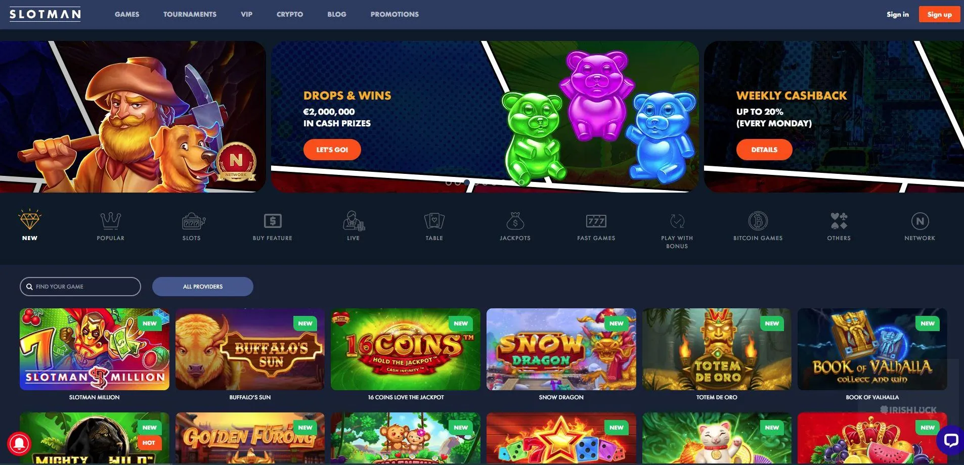 slotman casino homepage online casinos ireland