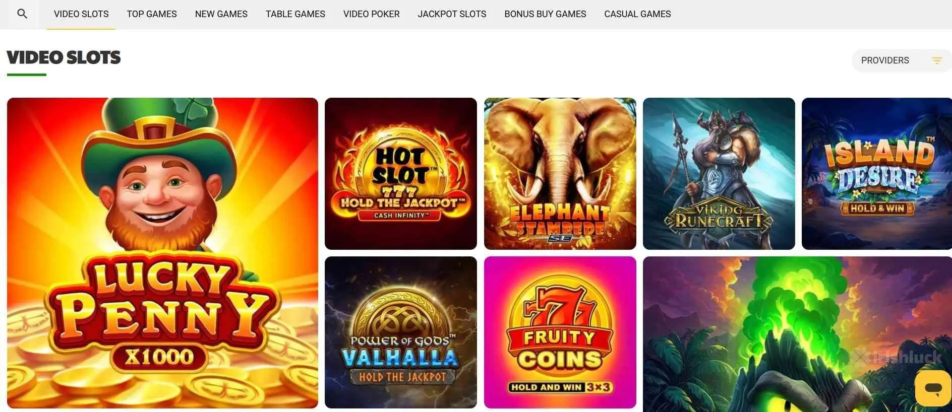 WikiLuck Casino's Game Collection
