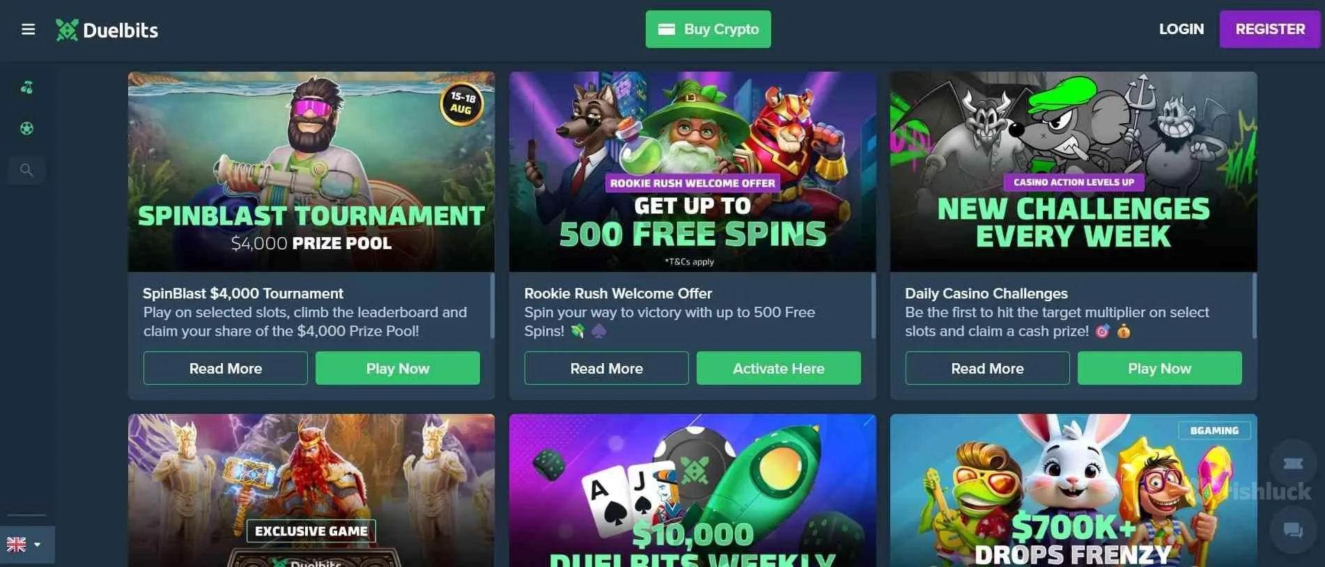 Duelbits Casino bonuses and promotions