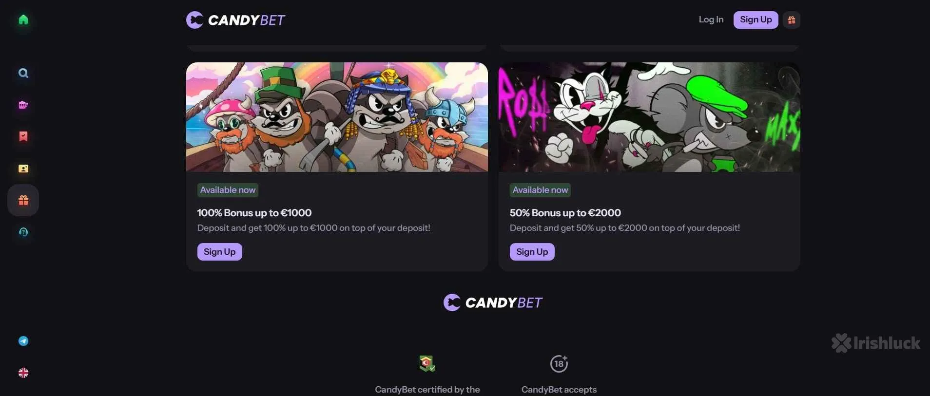 CandyBet Casino Bonuses and Promotions