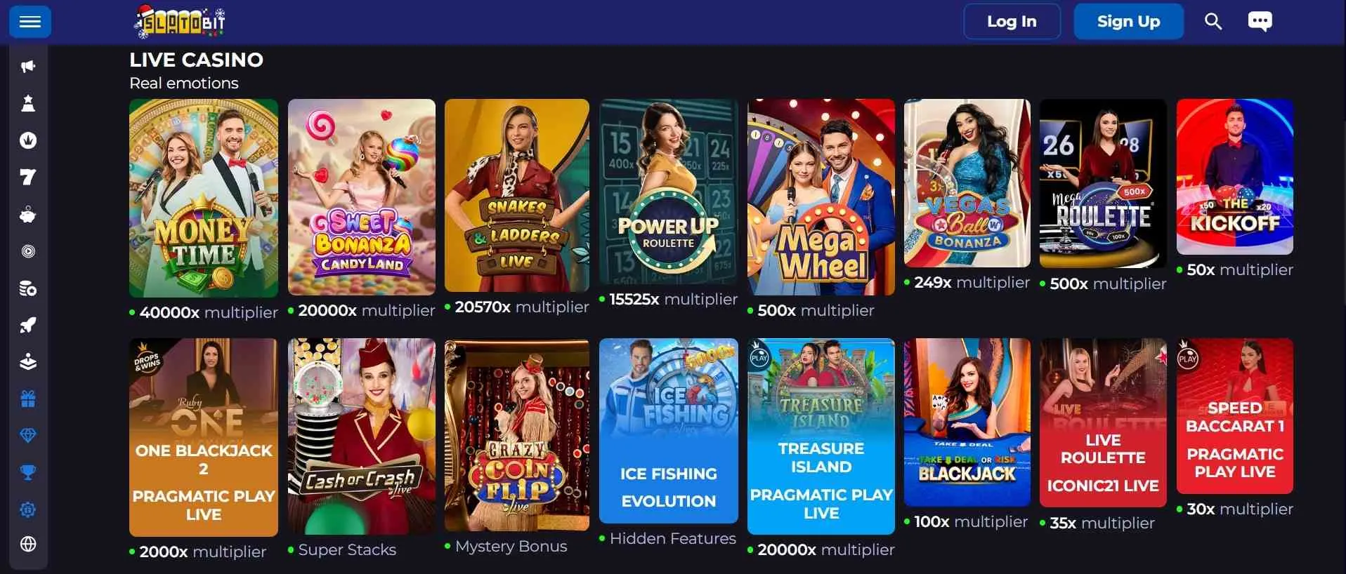 slotobit live dealer games