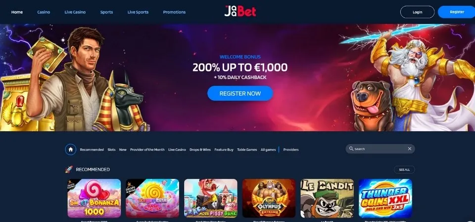 Jaabet Homepage