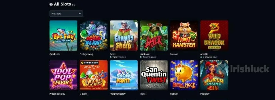 Snatch casino games library