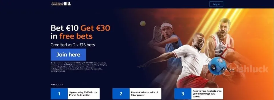 William Hill Sportsbook promotion