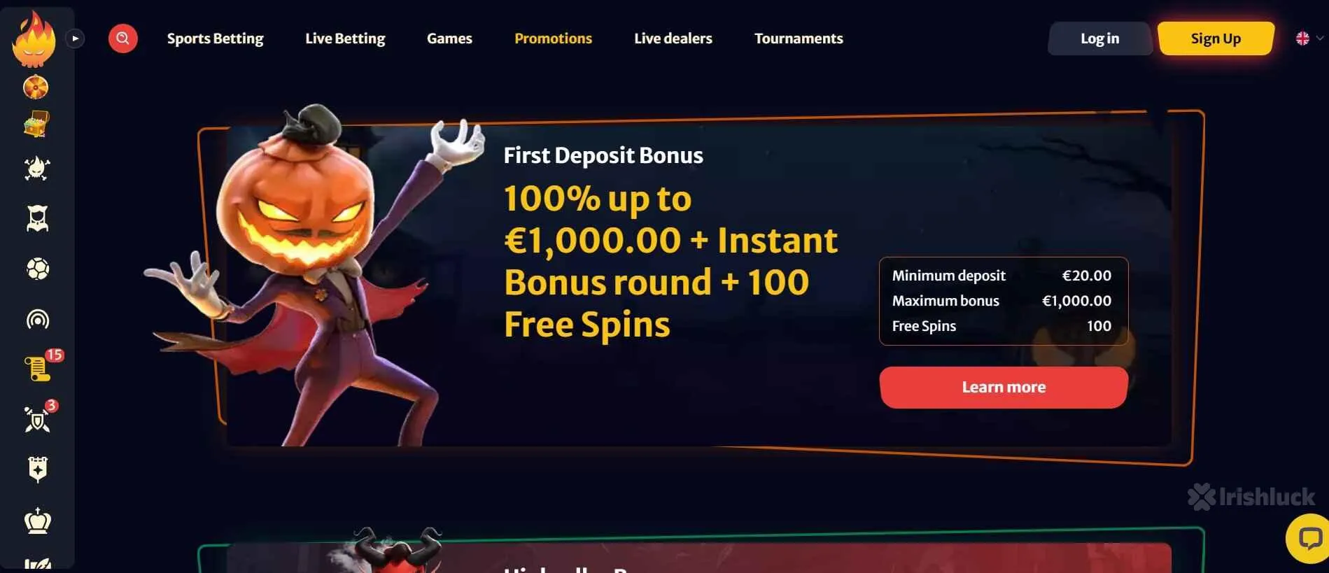 hellspin casino welcome offer