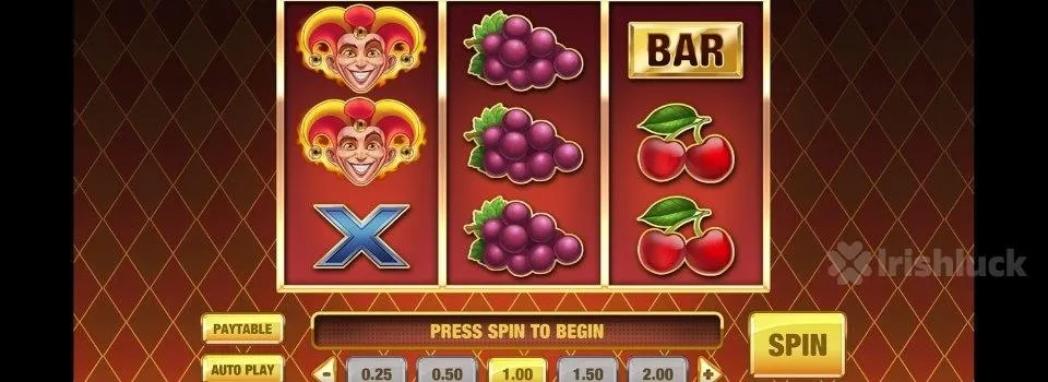 Fire joker slot gameplay