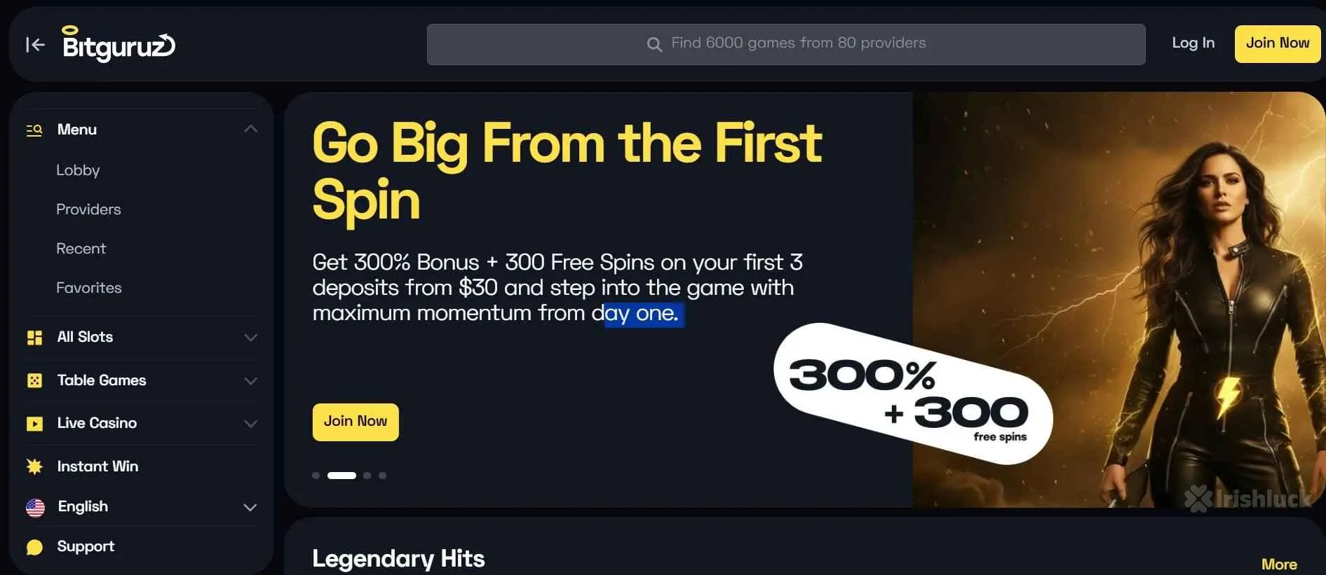 Bitguruz casino welcome offer