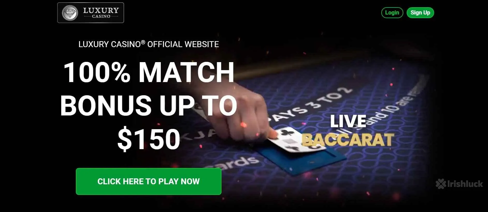 luxury casino welcome bonus