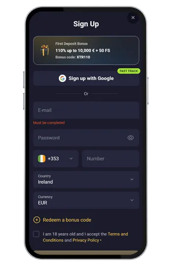 Rollxo casino welcome bonus