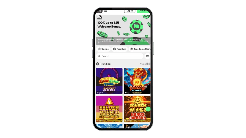 10bet casino home page