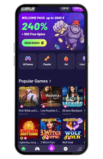 tuffpuff casino home page