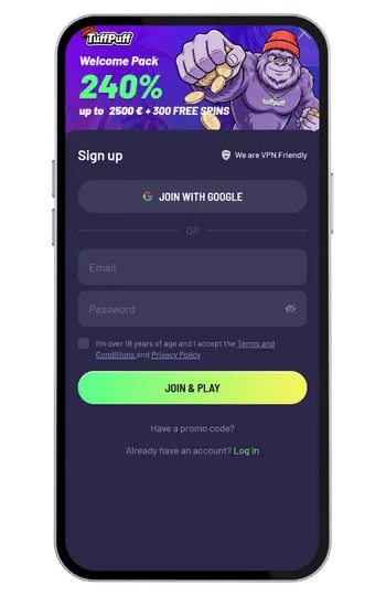 tuffpuff casino registration