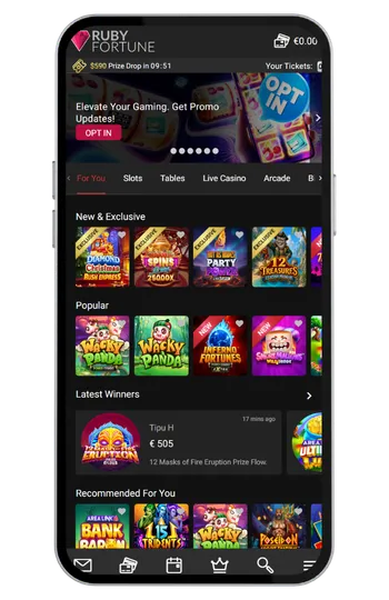 Ruby Fortune Games