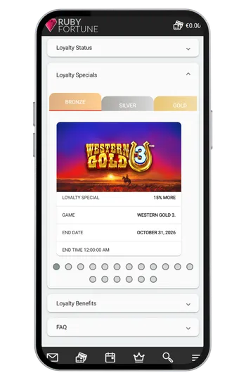 Ruby fortune loyalty programme
