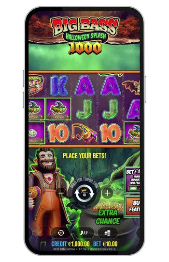 Big Bass Splash Halloween 1000 mobile