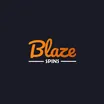 Logo image for blaze spins casino blaze spins logo