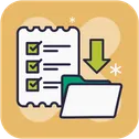 Irishluck data gathering icon