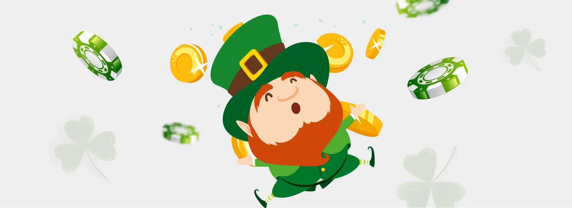 leprecon irishluck dancing with casino and roulette chips