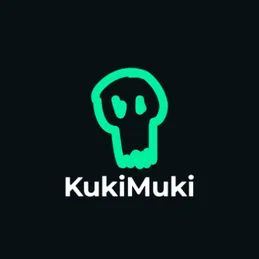 Logo image for kukimuki casino logoicodarkicotextbig (1) logo