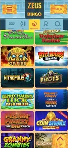 Zeus Bingo Mobile Games