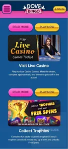 Dove bingo promotions mobile view ireland 2023 live casino bonuses