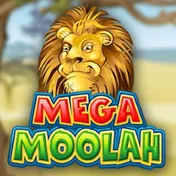 logo for mega moolah slot