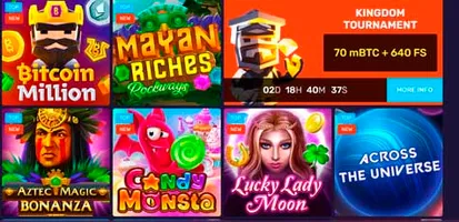 Bitcoincasino.io Games